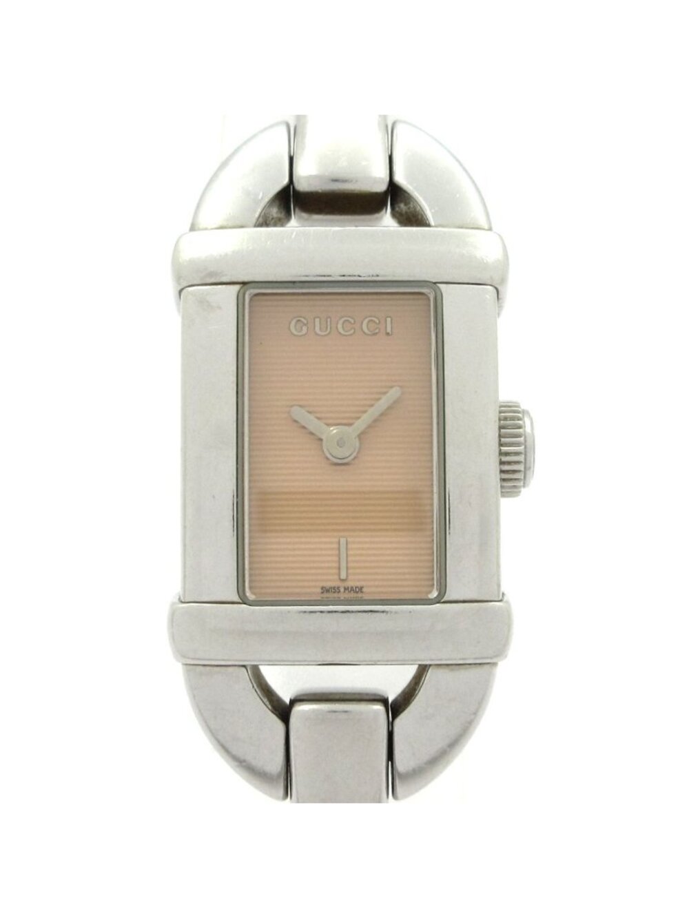 Gucci Watch Beige Silver